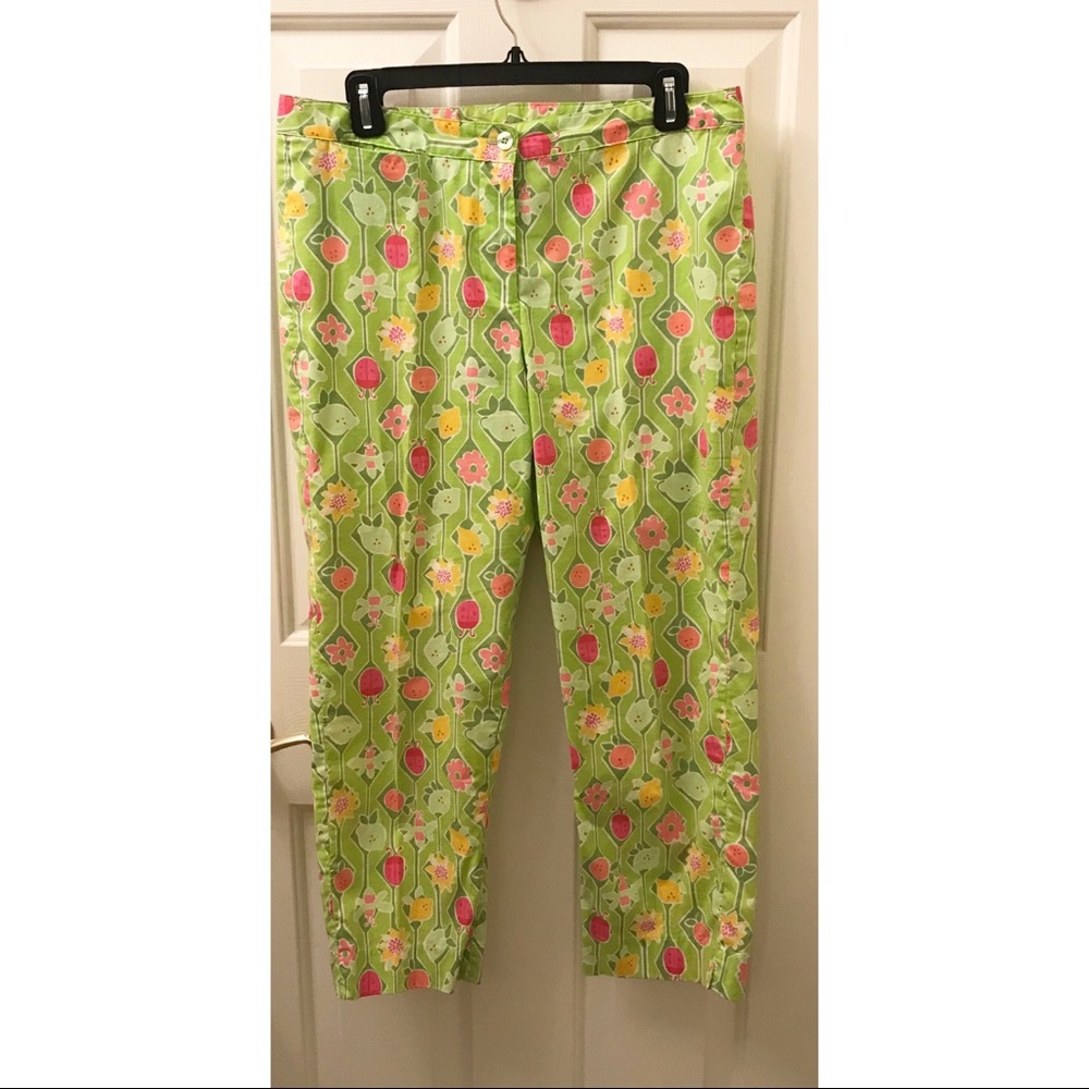 **LILLY PULITZER** Classic Capri Pants Size: 8